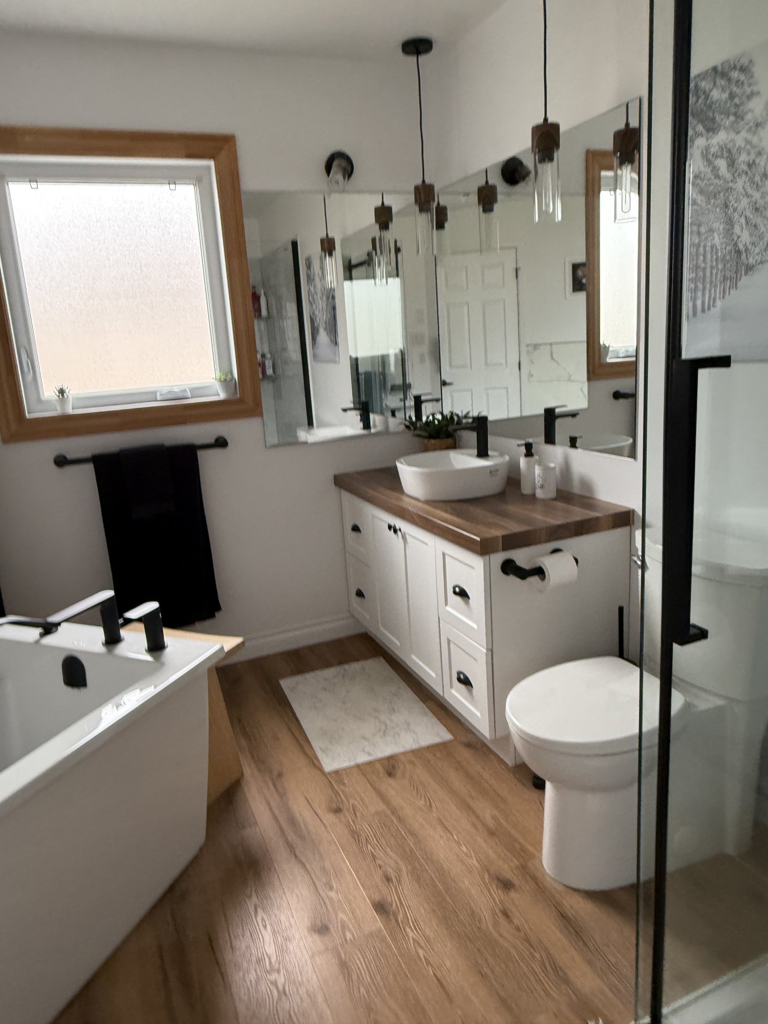 Vanité de salle de bain sur mesure